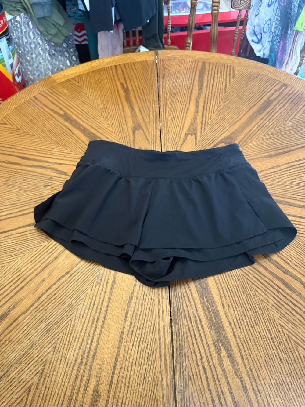 CALIA by Carrie Underwood Black Layered Athletic Skort Shorts